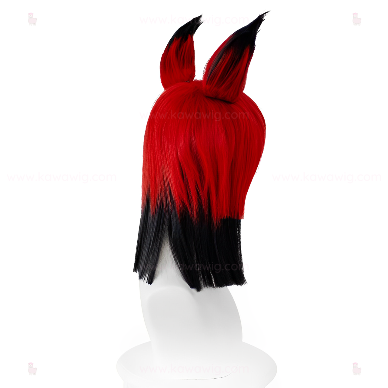 Double Trouble Collection - The Radio Demon Red & Black Wig