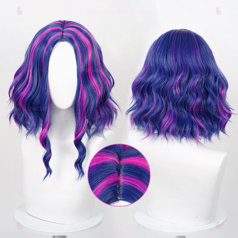 Double Trouble Collection - Villan Self-Destruct Purple Wig