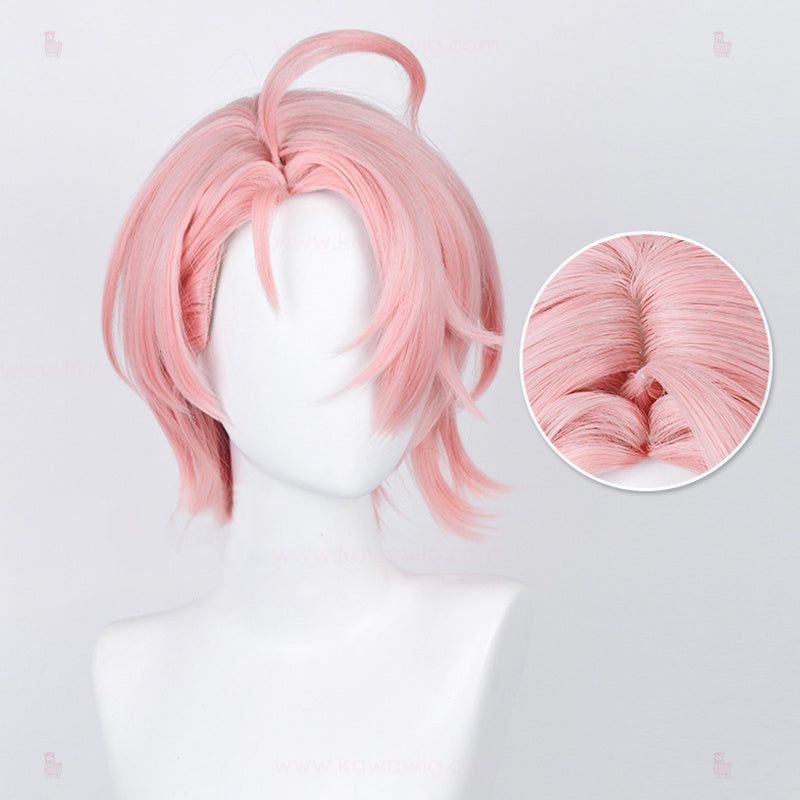 Spicy Short Collection - Carnival Vampire Familiar Pink Wig