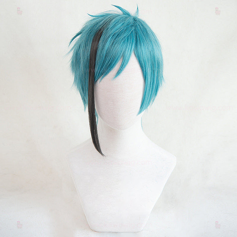 Double Trouble Collection - Wonderland Twin Heart Eels Blue Wig