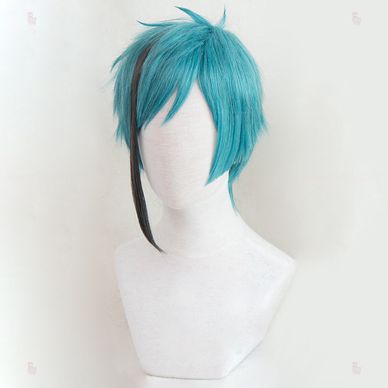 Double Trouble Collection - Wonderland Twin Heart Eels Blue Wig