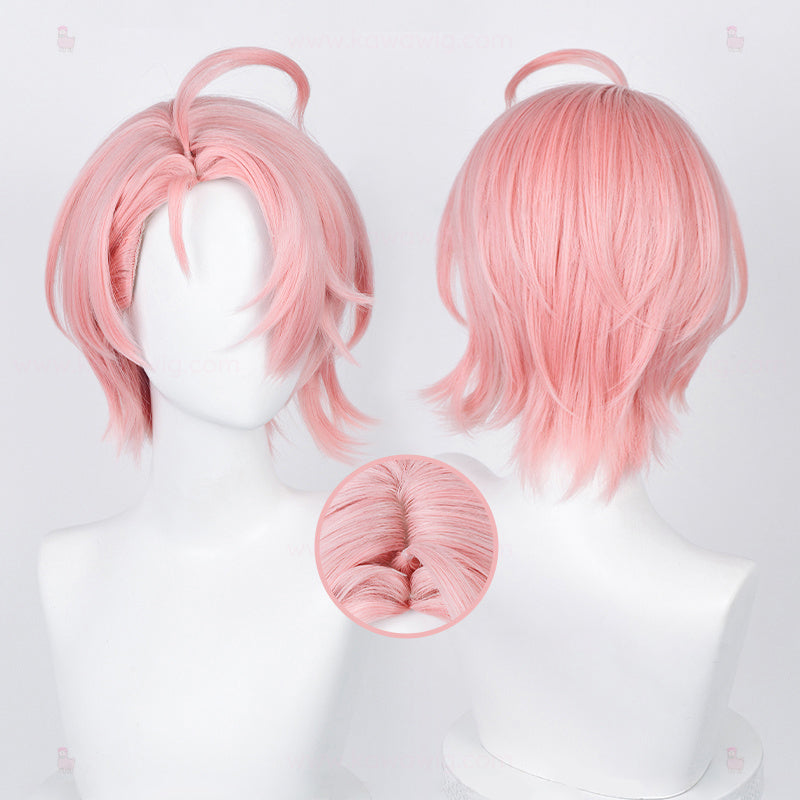 Spicy Short Collection - Carnival Vampire Familiar Pink Wig