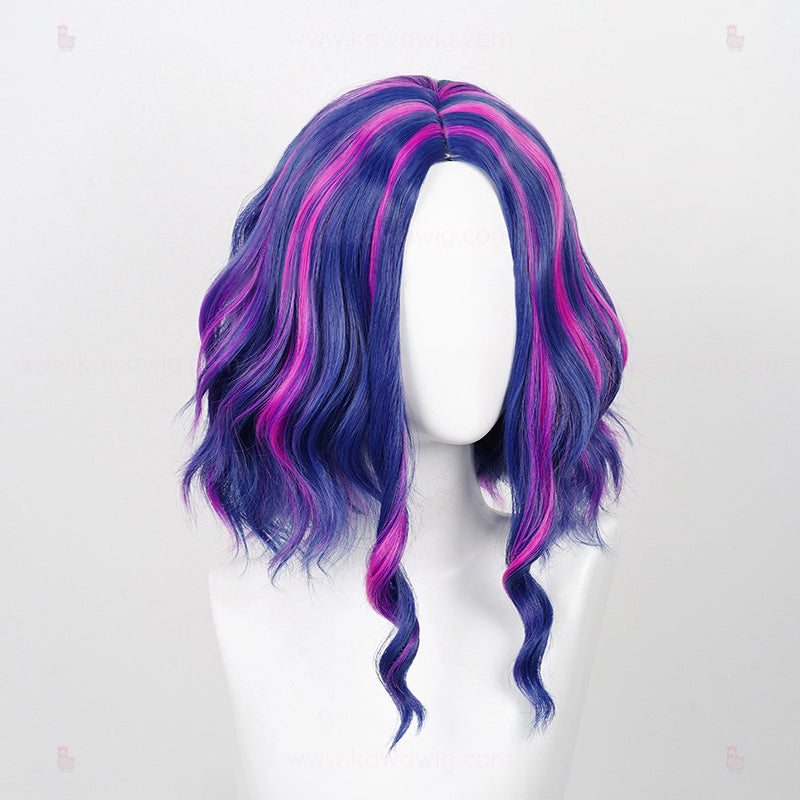 Double Trouble Collection - Villan Self-Destruct Purple Wig