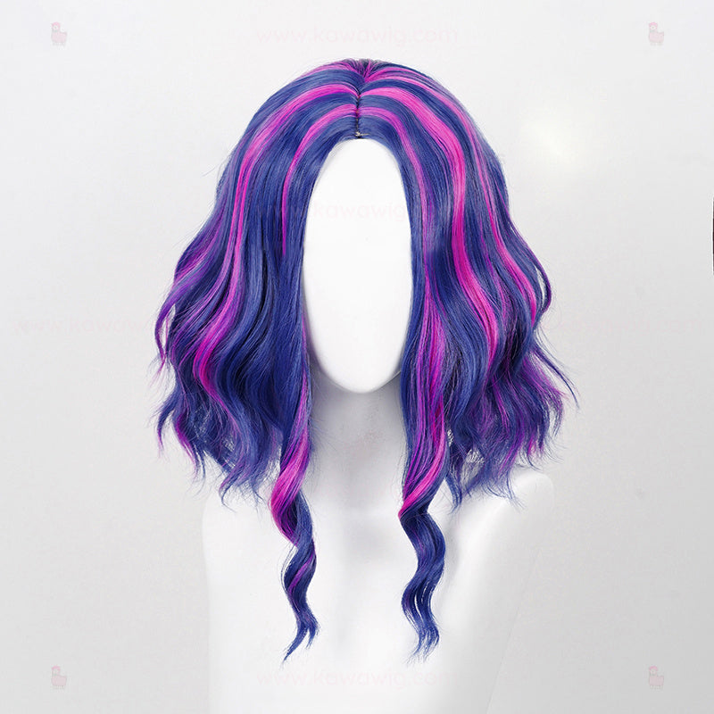 Double Trouble Collection - Villan Self-Destruct Purple Wig