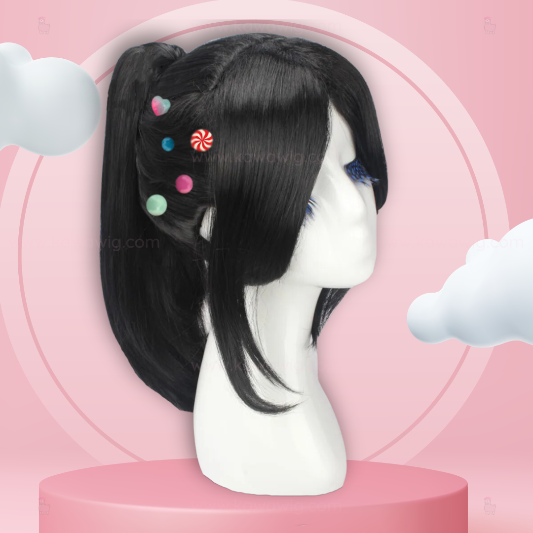 Special Recipes Collection - Princess Gamer Glitch Black Wig