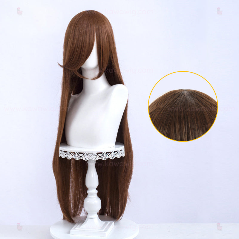 B-B Collection - Katana Fighter Brown/Orange Wig