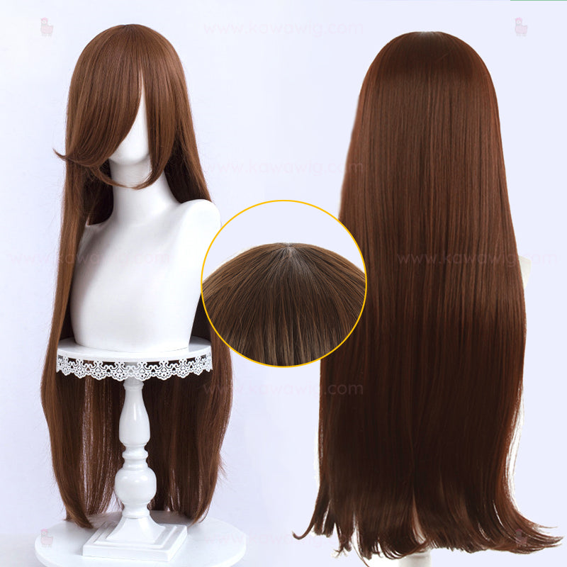 B-B Collection - Katana Fighter Brown/Orange Wig
