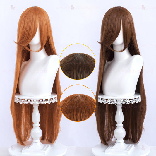 B-B Collection - Katana Fighter Brown/Orange Wig
