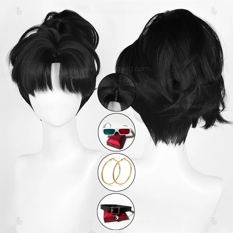 Special Recipes Collection - Reverse 1999 Neo-Science Exorcist Black Wig