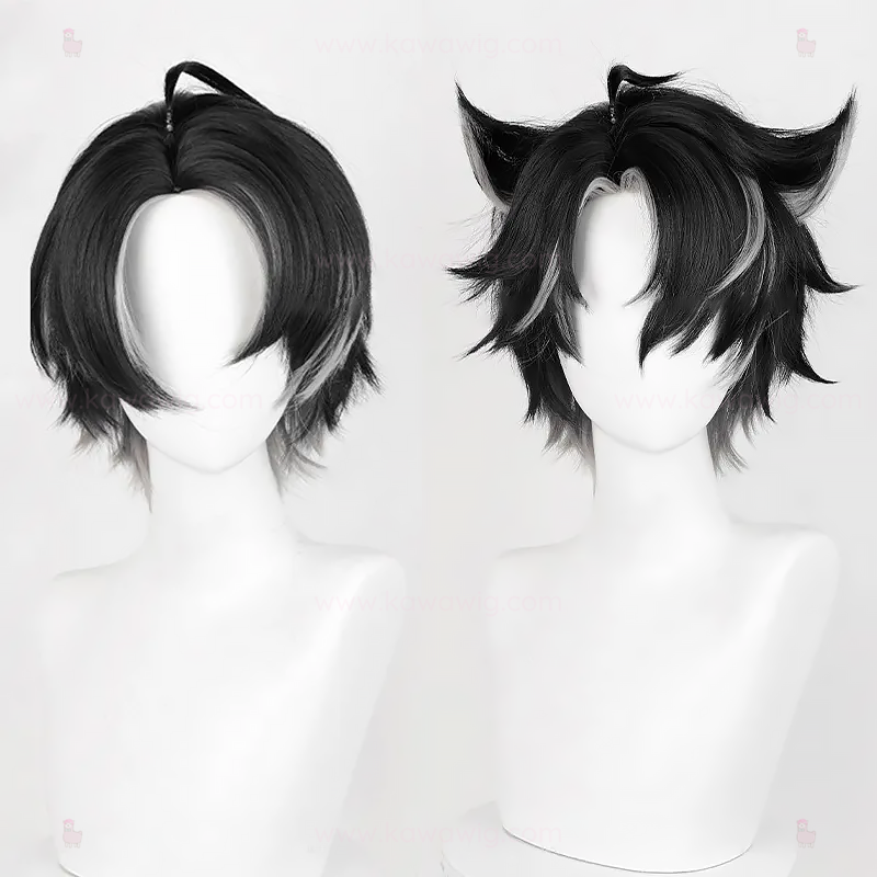Double Trouble Collection - Cyro Administrator Ruler Black Wig