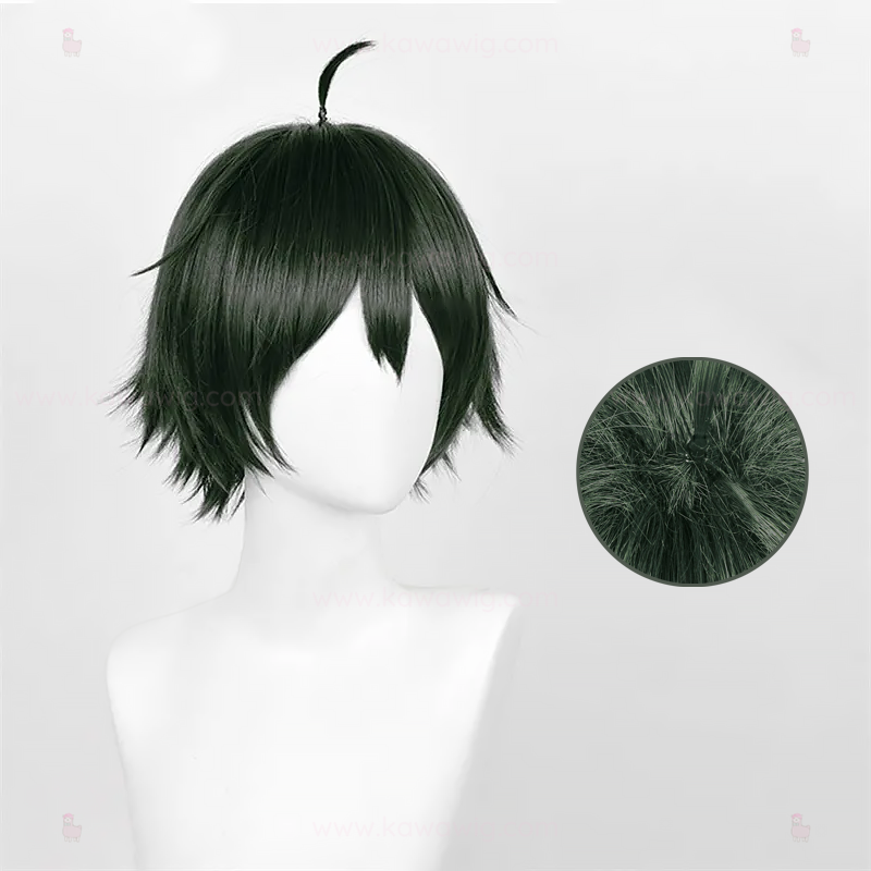 Spicy Short Collection - Scaredy Cat Pinch Server Green Wig