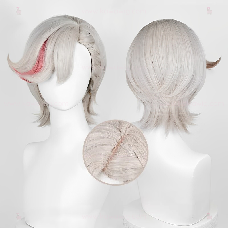 Double Trouble Collection - Pyro Great Magician Silver Wig