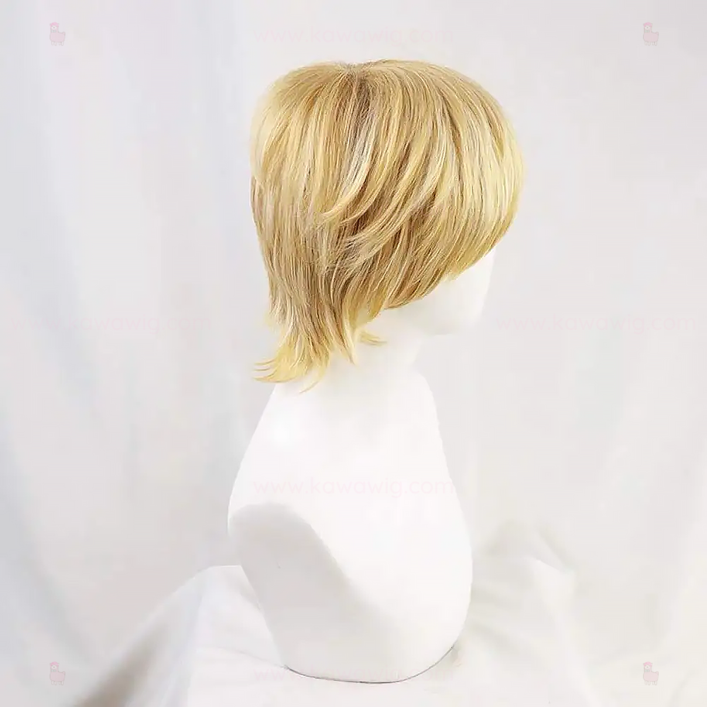 Spicy Short Collection - Genius Commander Titan Blonde Wig
