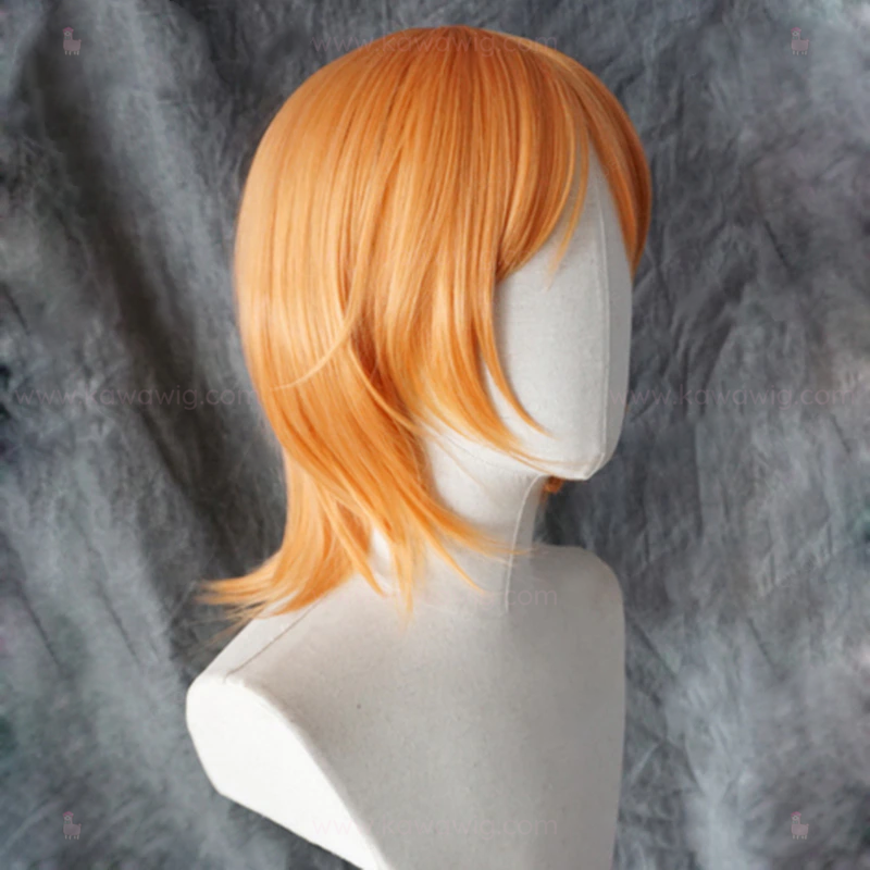 Spicy Short Collection - Young Cat Burglar Orange Wig