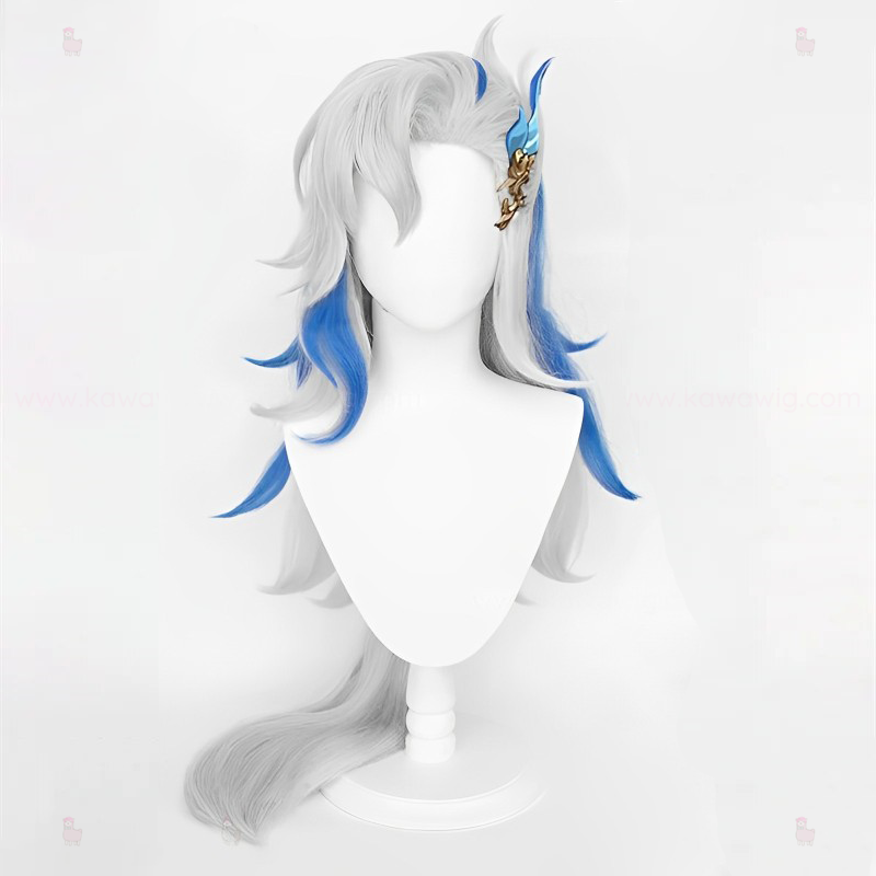 Double Trouble Collection - Hydro Sovereign Court Ruler Wig