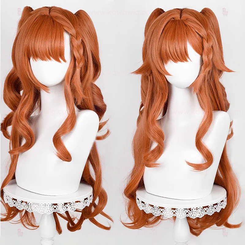 B-B Collection - Reverse 1999 Top Class Student Orange Wig