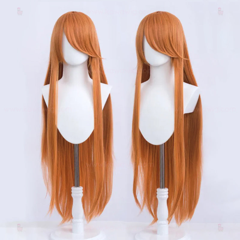 B-B Collection - Katana Fighter Brown/Orange Wig