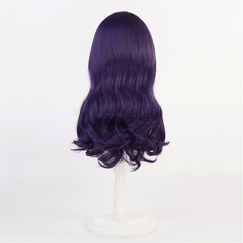 Dream Curly Collection - EVA Purple Wavy Long Wig