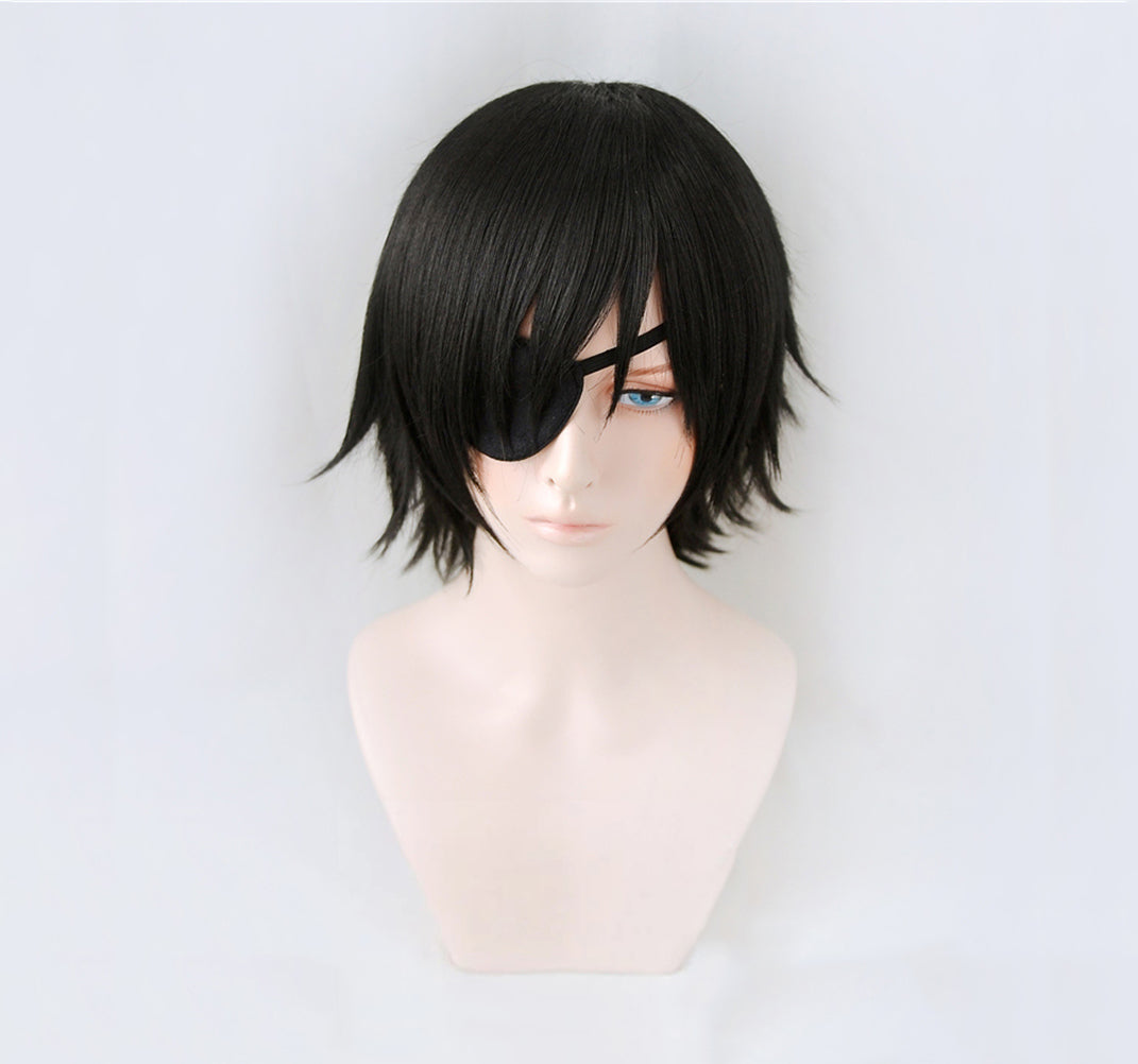 Spicy Short - Safety Devil Hunter Black Wig