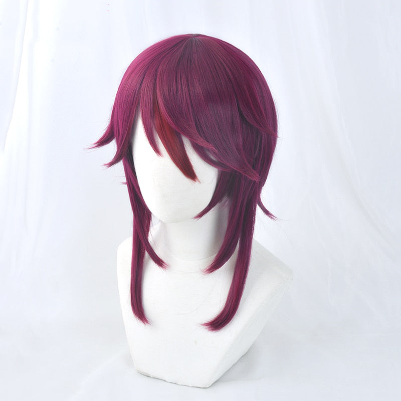 Spicy Short Collection - Cryo Mysterious Nun Red Wig