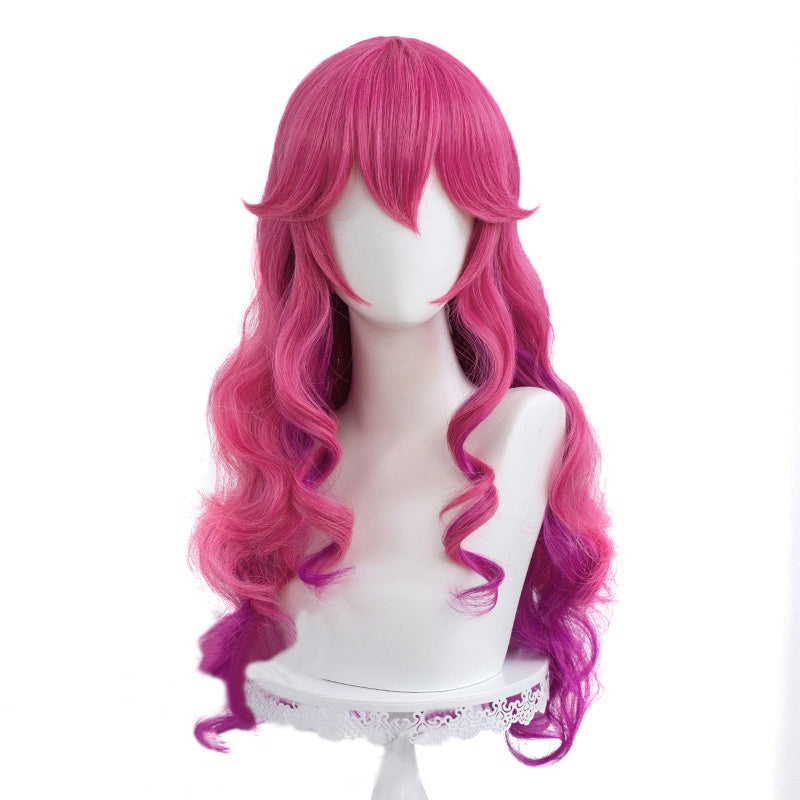 Double Trouble Collection - Blossom Pink Purple Kitty Wig