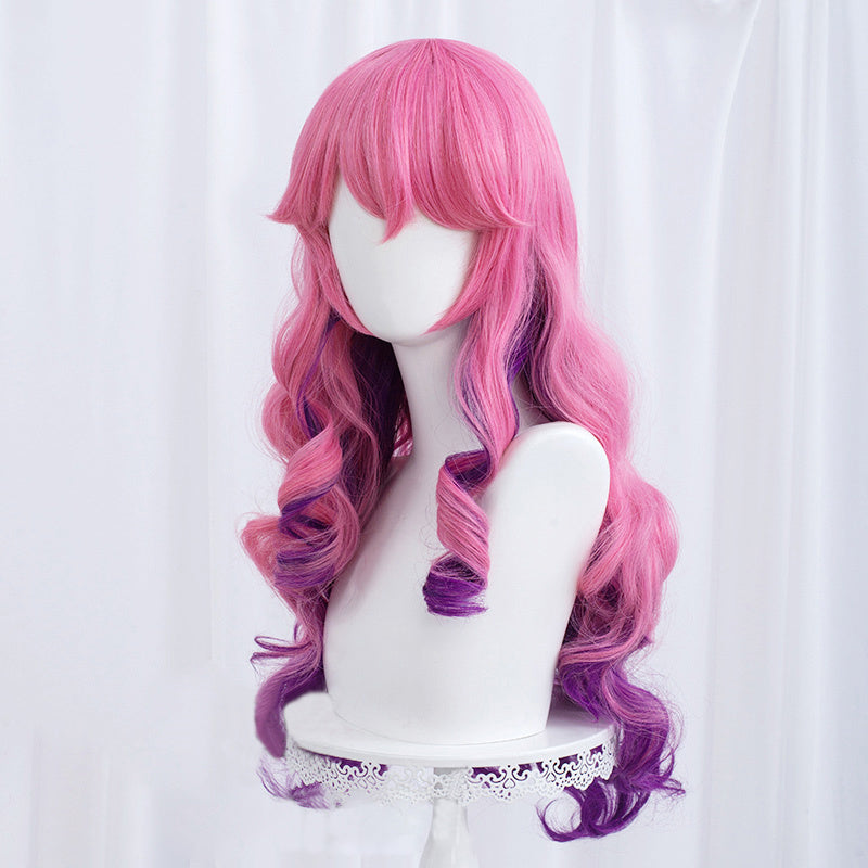 Double Trouble Collection - Blossom Pink Purple Kitty Wig