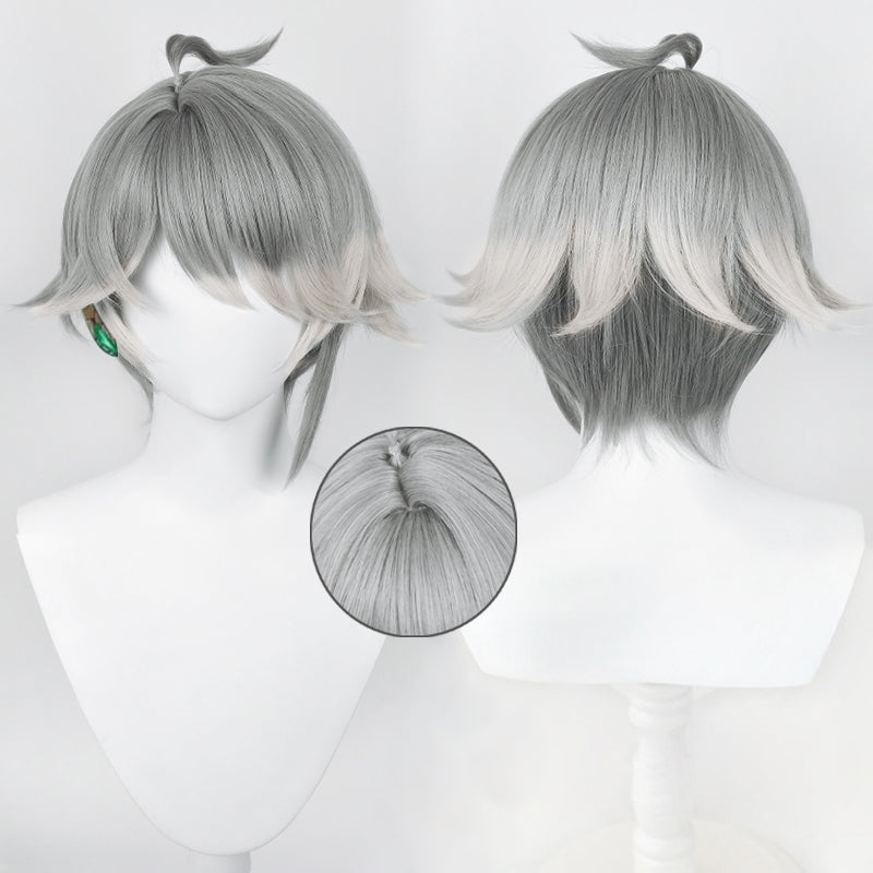 Double Trouble Collection - The Academy Scribe Grey Wig