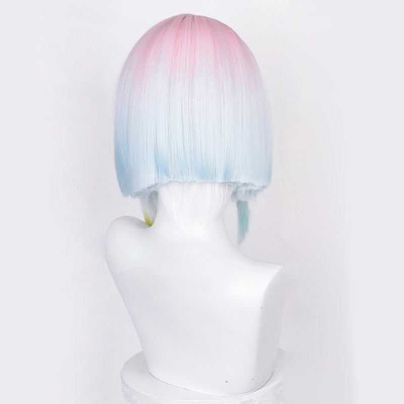 Spicy Short Collection - Cyber Mysterious Netrunner Wig