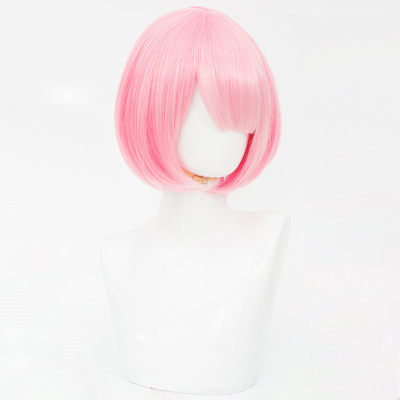 Spicy Short Collection - Double Maid Pink & Blue Wig