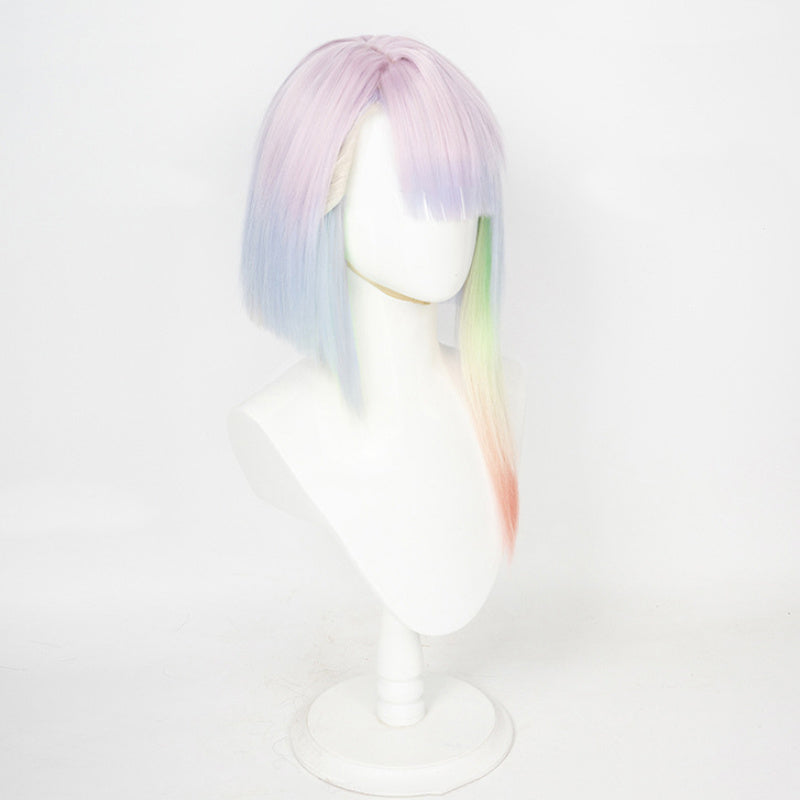 Spicy Short Collection - Cyber Mysterious Netrunner Wig