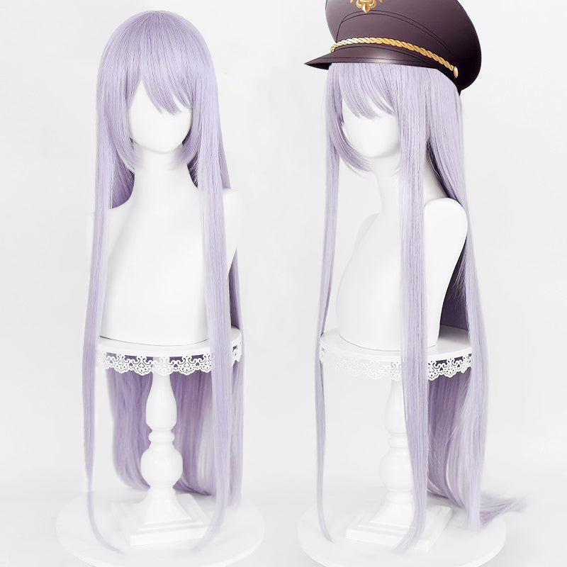 B-B Collection - Darling Black Lobelia Purple Wig