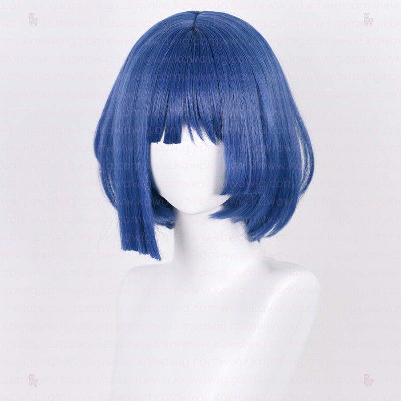 Spicy Short Collection - Blue Bassist Rocker Wig