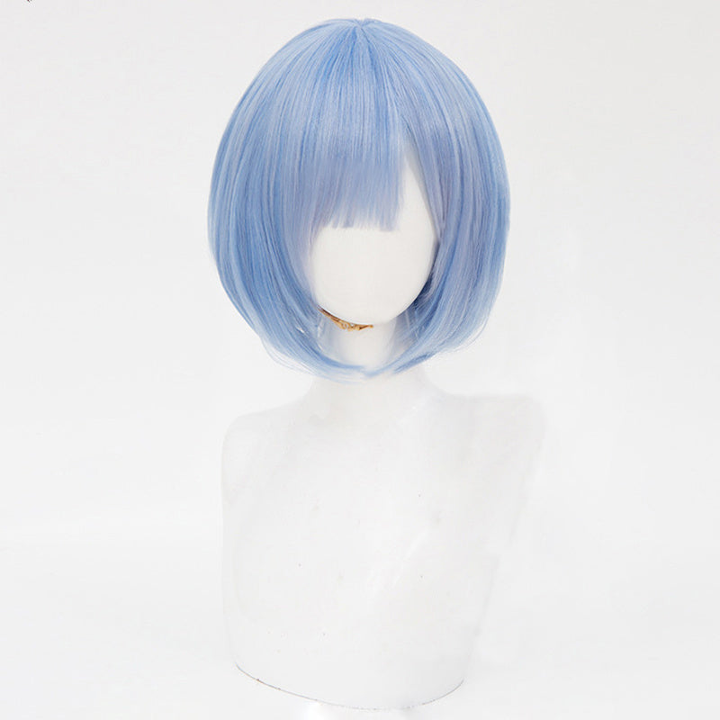 Spicy Short Collection - Double Maid Pink & Blue Wig