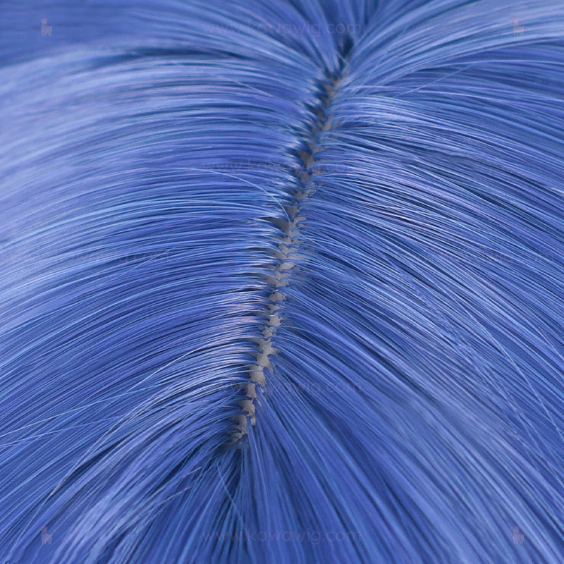 Spicy Short Collection - Blue Bassist Rocker Wig