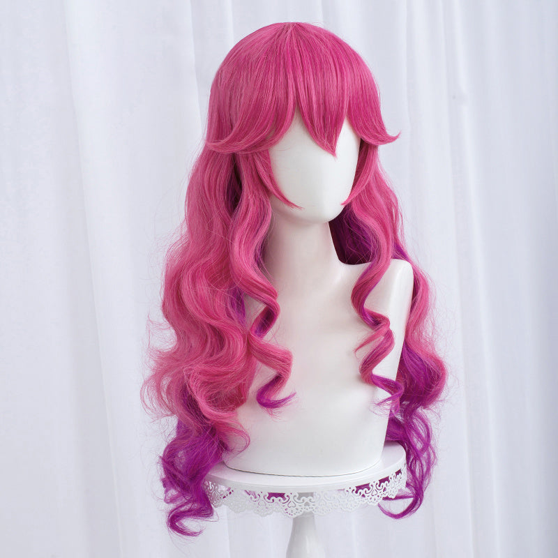 Double Trouble Collection - Blossom Pink Purple Kitty Wig