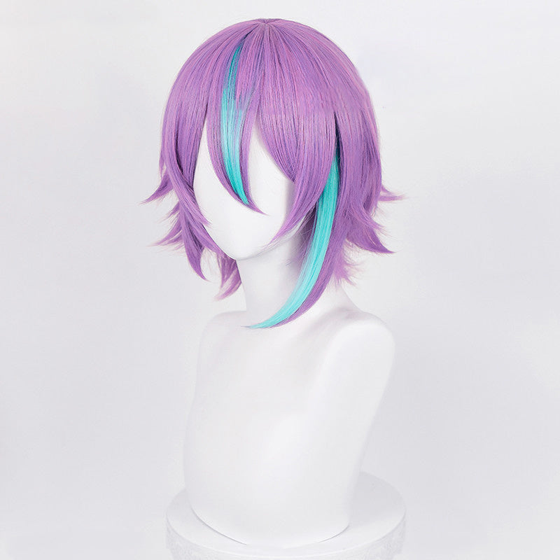 Spicy Short Collection - Wonderland Singer Purple Wig