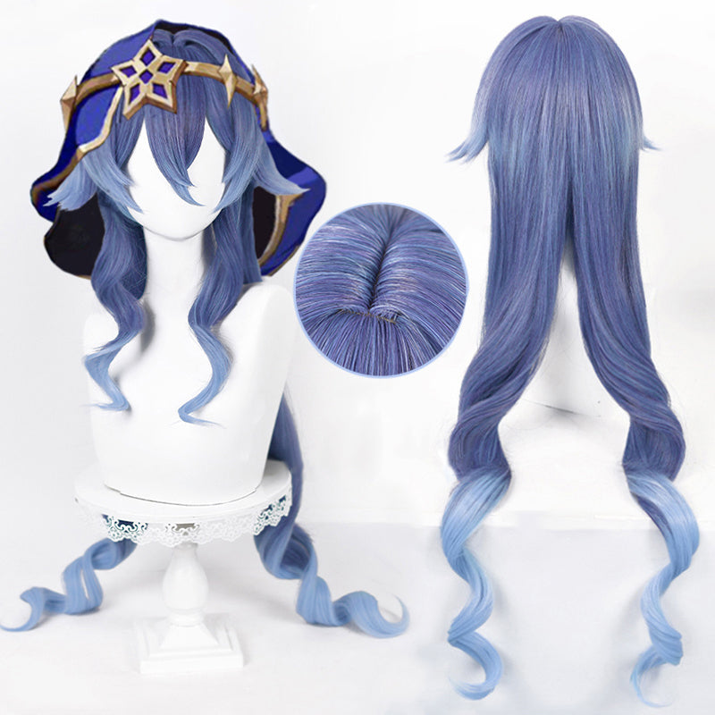 Special Recipes Collection - Cryo Star Gradient Blue Wig