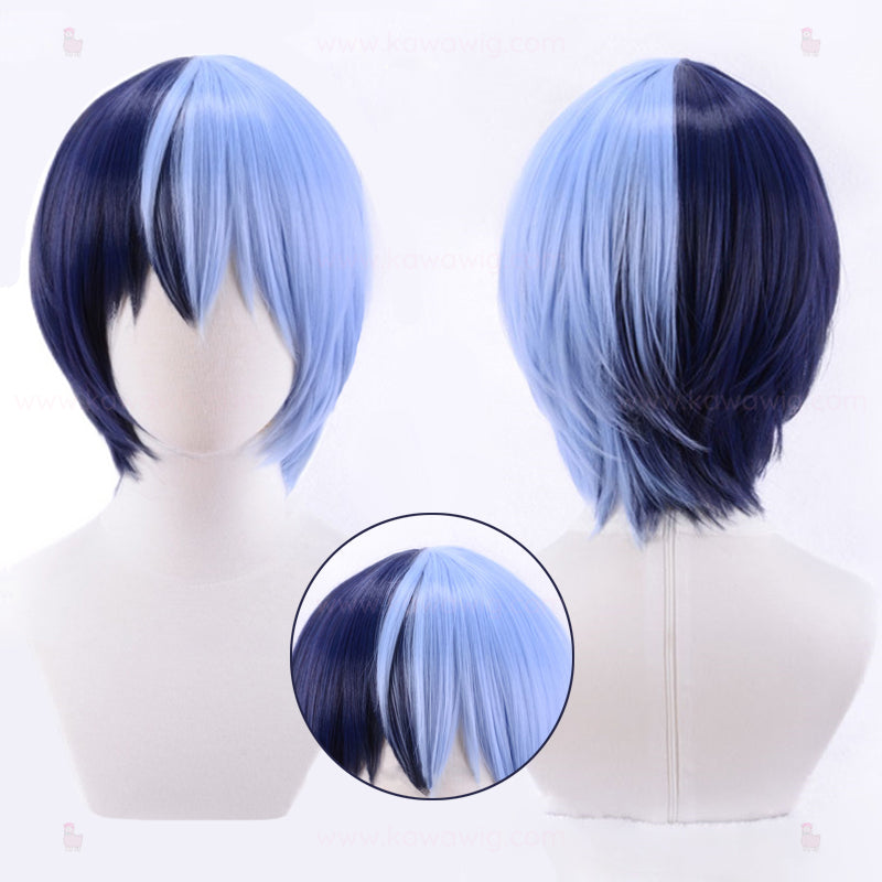 Double Trouble Collection - Bad Squad Piano Blue Wig