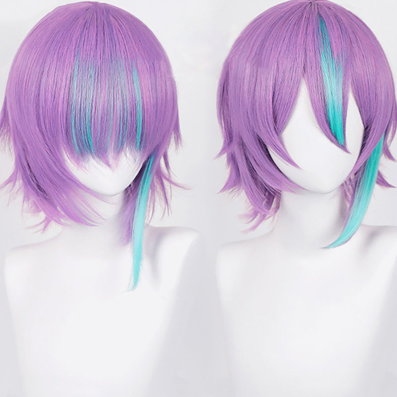 Spicy Short Collection - Wonderland Singer Purple Wig