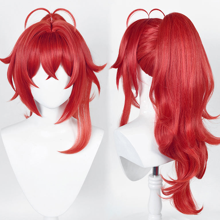 Special Recipes Collection - Pyro Darknight Hero Red Wig