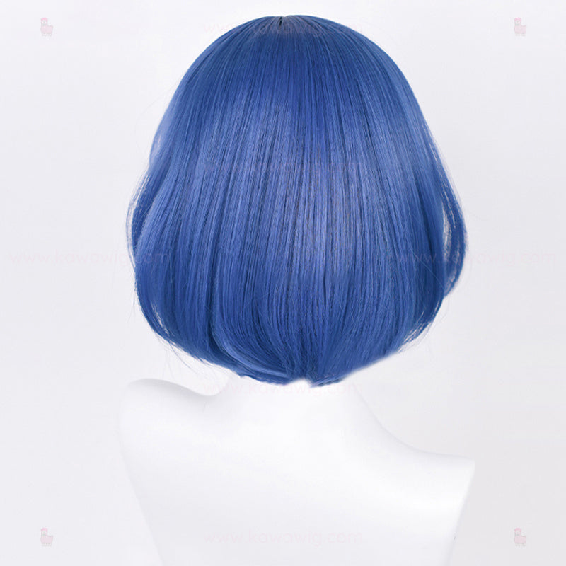 Spicy Short Collection - Blue Bassist Rocker Wig
