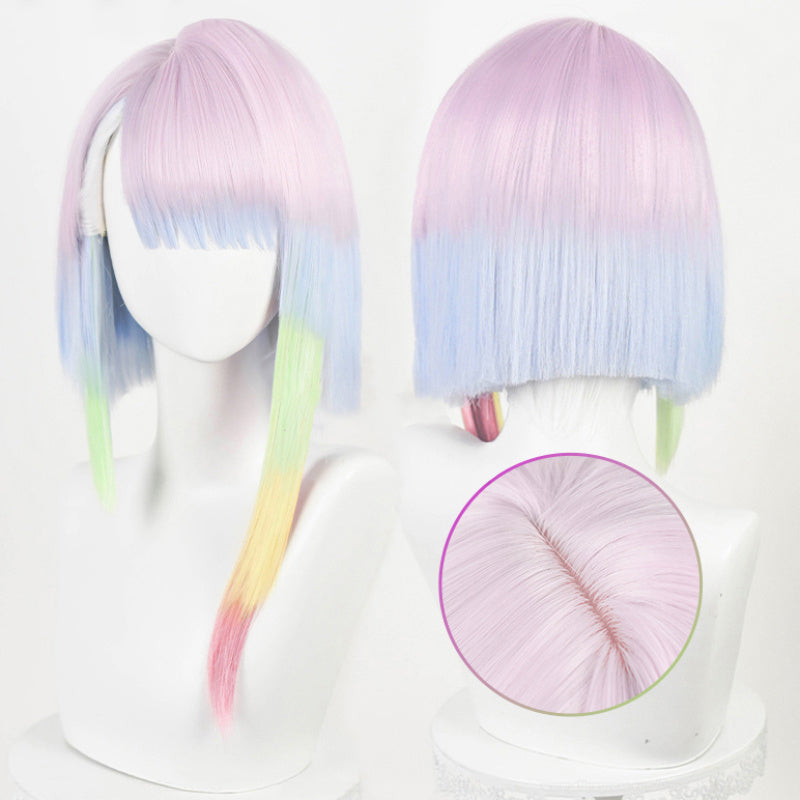 Spicy Short Collection - Cyber Mysterious Netrunner Wig
