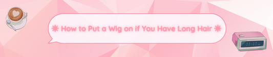☀ How to Put a Wig on if You Have Long Hair ☀