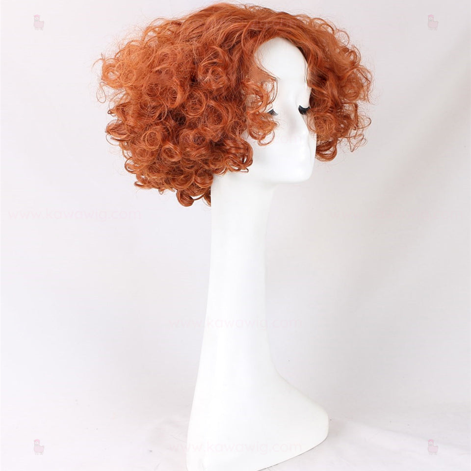 Dream Curly Collection - Tea Time Hatter Orange Wig