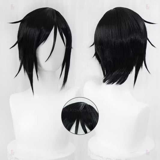 Spicy Short Collection - Butler of Hell Black Wig