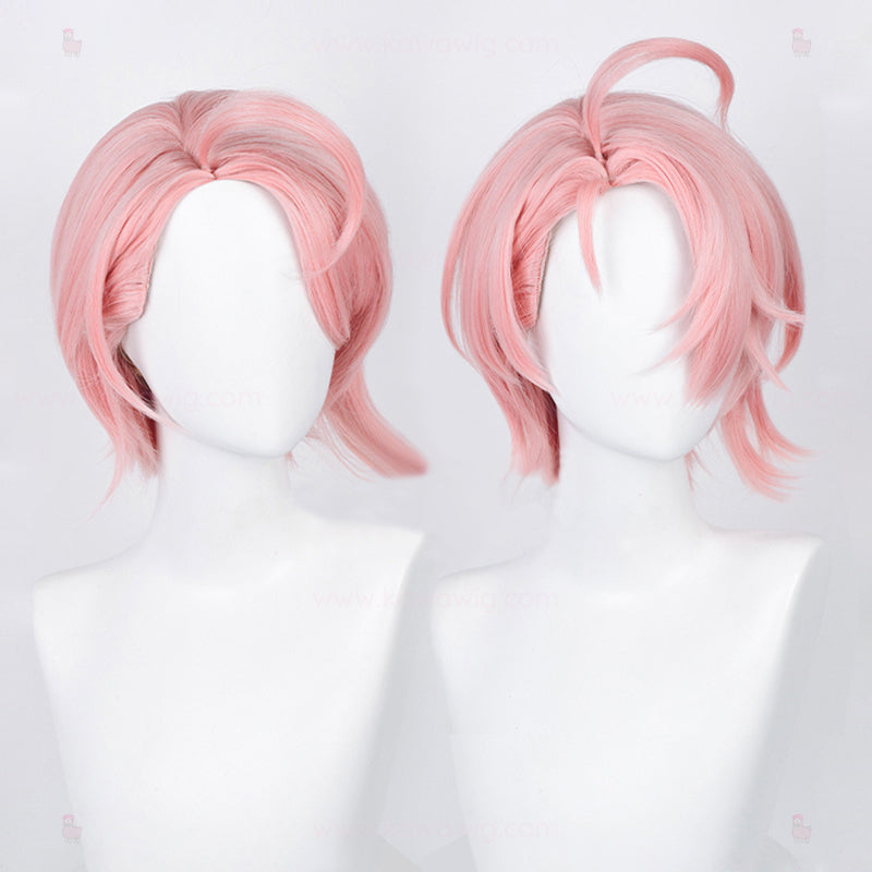 Spicy Short Collection - Carnival Vampire Familiar Pink Wig