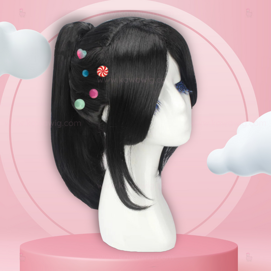 Special Recipes Collection - Princess Gamer Glitch Black Wig