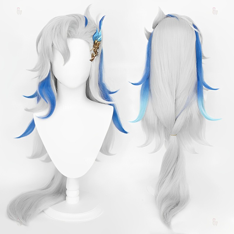 Double Trouble Collection - Hydro Sovereign Court Ruler Wig