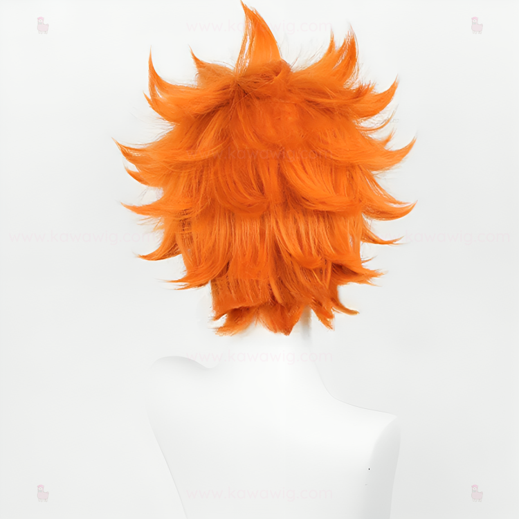 Spicy Short Collection - The Strongest Player Orange Wig