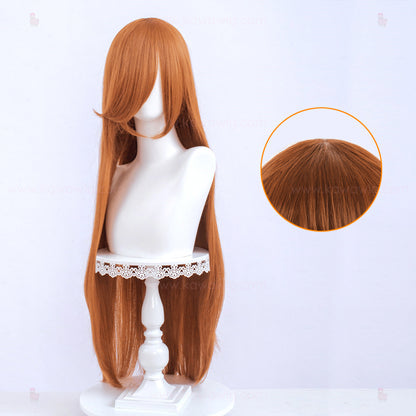 B-B Collection - Katana Fighter Brown/Orange Wig
